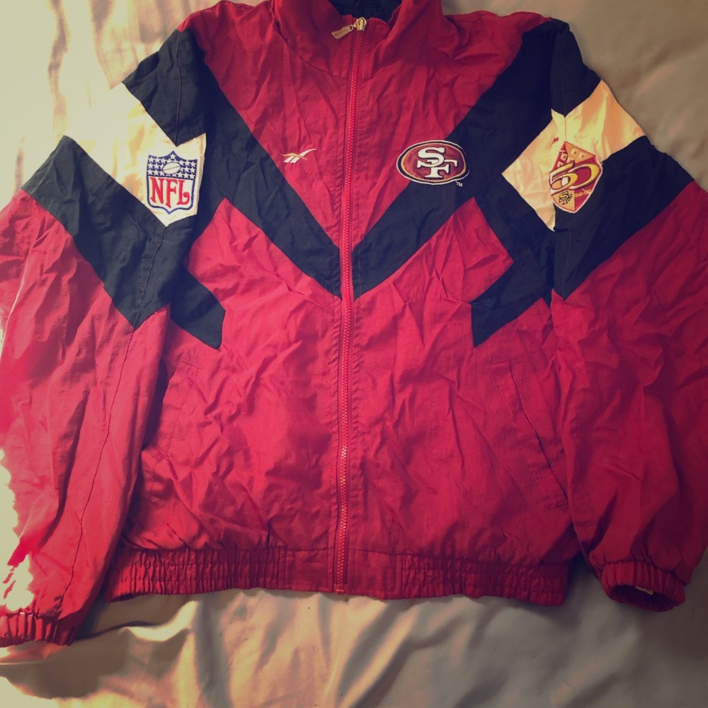 Vintage SF 49ers Team Jacket by Reebok